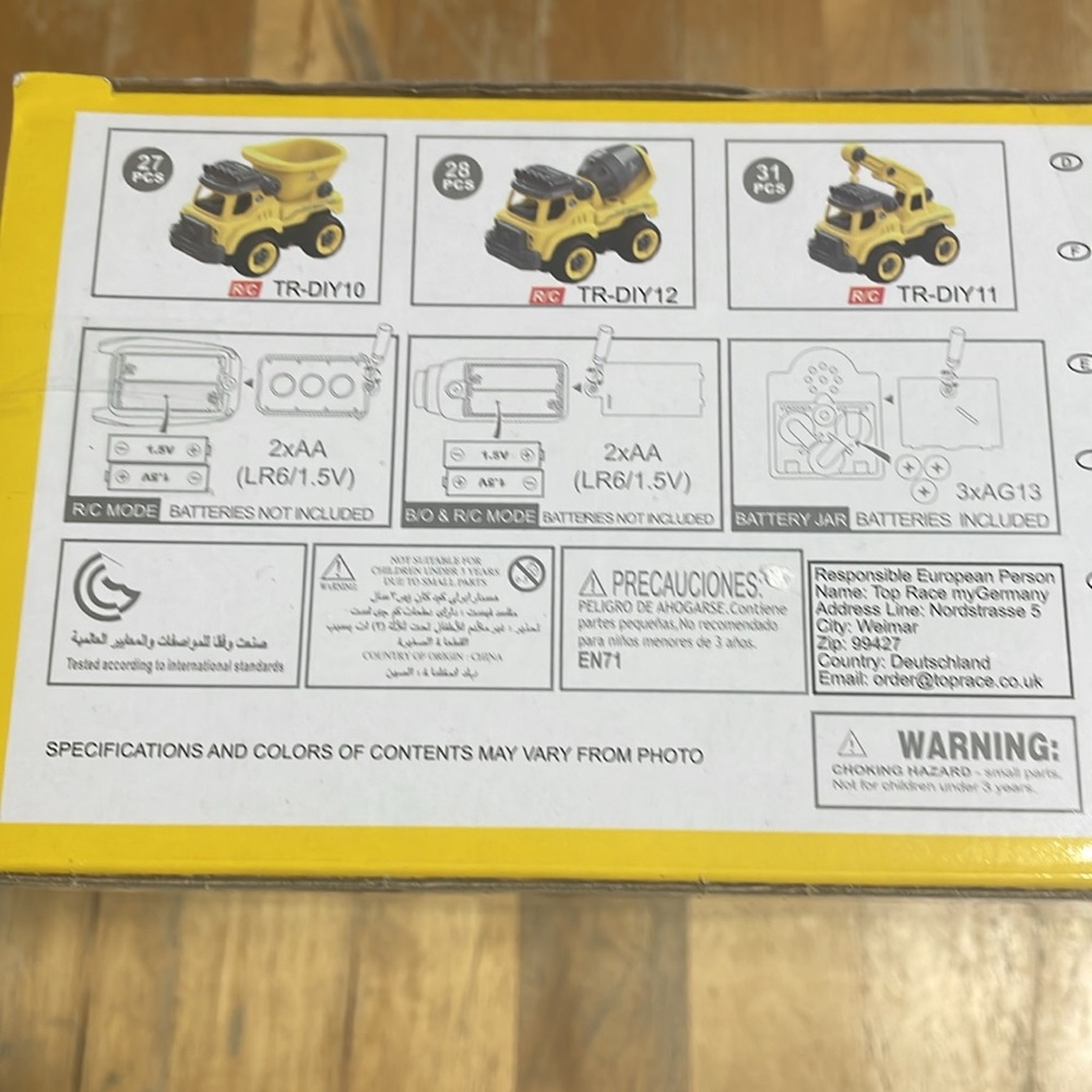 New Top race 3 in 1 remote control construction truck set - Picture 4 of 6